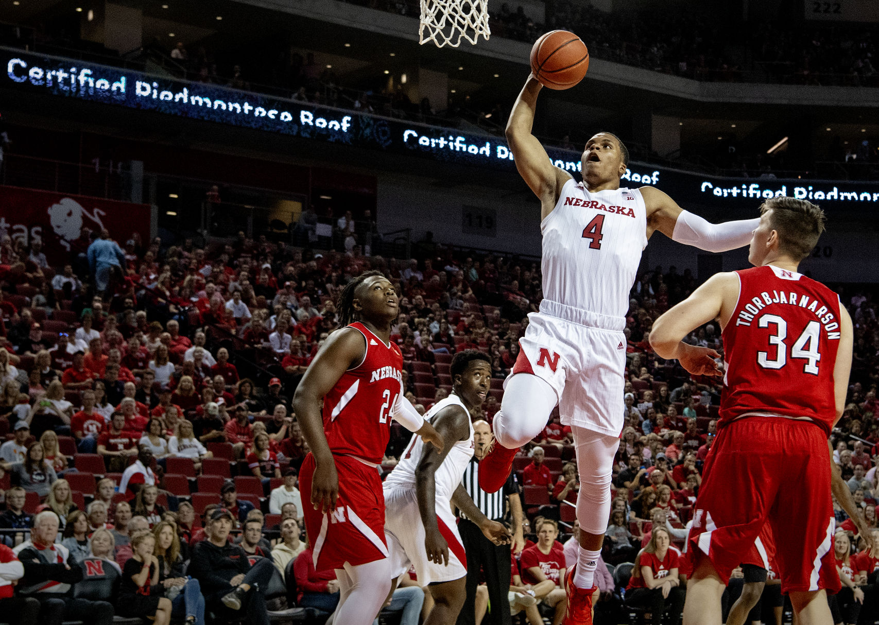 NU basketball Opening Night, 9.27